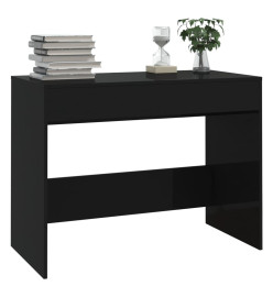 Bureau Noir 101x50x76,5 cm Aggloméré