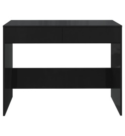 Bureau Noir 101x50x76,5 cm Aggloméré