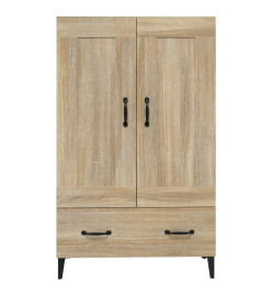 Buffet haut Chêne sonoma 70x31x115 cm Bois d'ingénierie