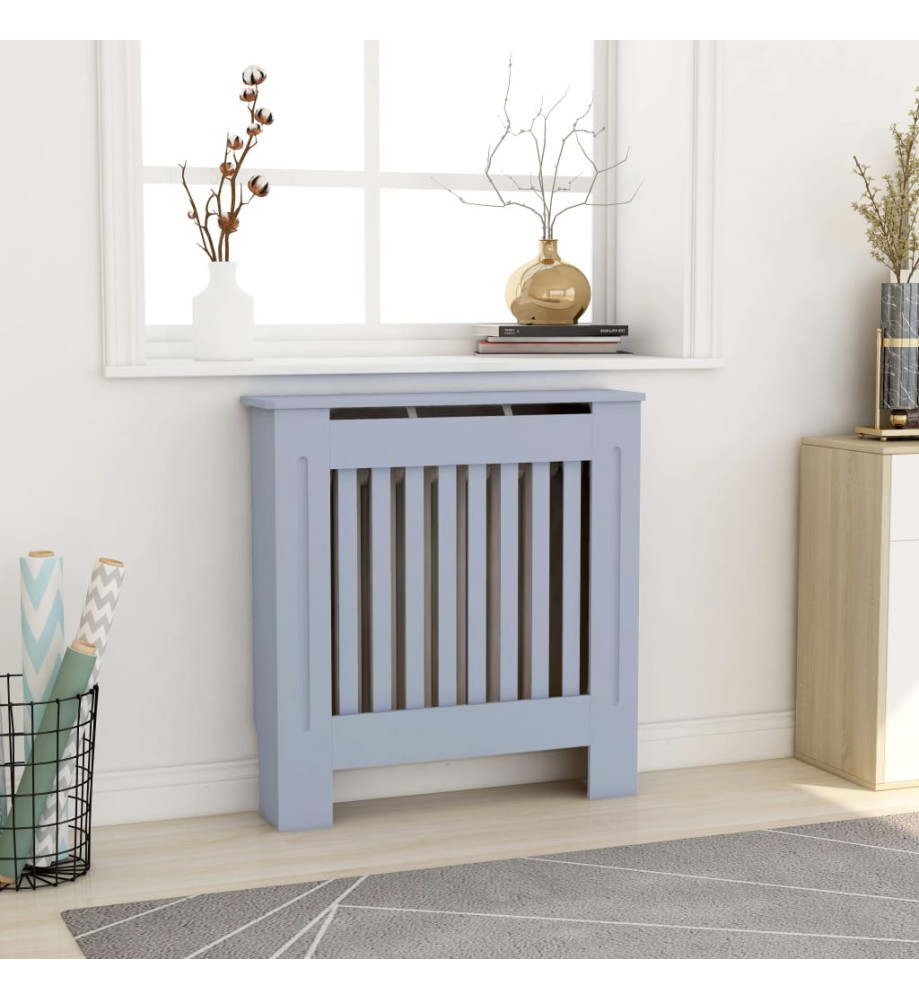 Cache-radiateur MDF Gris 78 cm