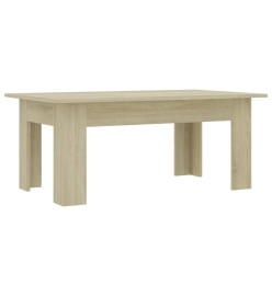 Table basse Chêne sonoma 100x60x42 cm Aggloméré