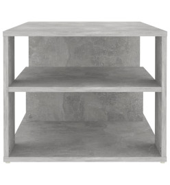 Table basse Gris béton 100x50x40 cm Aggloméré