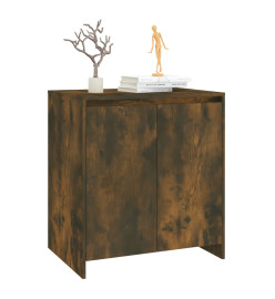 Buffet Chêne fumé 70x41x75 cm Bois d'ingénierie