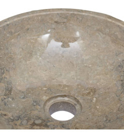 Lavabo Gris Ø40x12 cm Marbre