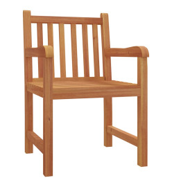 Ensemble à dîner de jardin 4 pcs Bois de teck massif