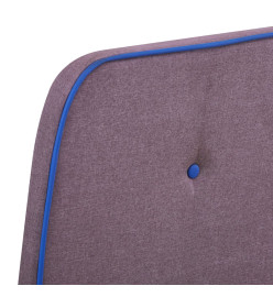 Cadre de lit Taupe Tissu 90 x 200 cm