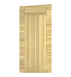 Abri de stockage de jardin 100x110x218 cm Bois de pin imprégné