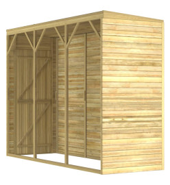 Abri de stockage de jardin 100x310x218 cm Bois de pin imprégné