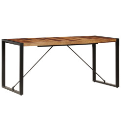 Table de salle à manger 160x80x75 cm Bois de Sesham massif