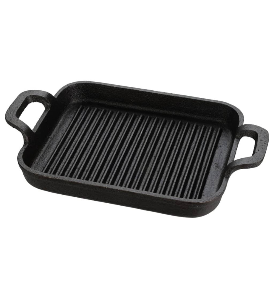 ProGarden Plat pour barbecue fonte VAGGAN 20x18 cm