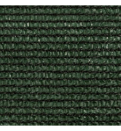 Voile d'ombrage 160 g/m² Vert foncé 3x4x4 m PEHD