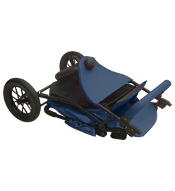 Poussette pour bébé Bleu marine Acier