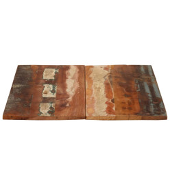 Dessus de table rectangulaire 60x90 cm 15-16 mm Bois récupéré