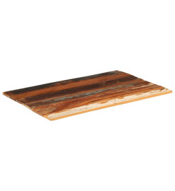 Dessus de table rectangulaire 60x90 cm 15-16 mm Bois récupéré