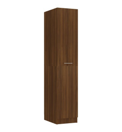 Armoire apothicaire Chêne marron 30x42,5x150 cm Bois ingénierie