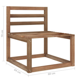 Salon de jardin 11 pcs avec coussins Anthracite