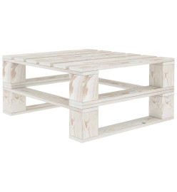 Salon palette de jardin 4 pcs avec coussins anthracite bois