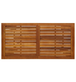Ensemble de bar de jardin 7 pcs Bois d'acacia solide