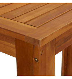Ensemble de bar de jardin 7 pcs Bois d'acacia solide