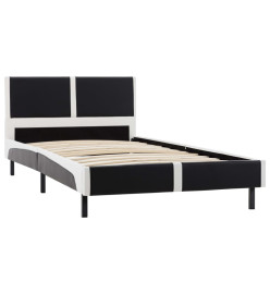 Lit et matelas mousse à mémoire de forme Similicuir 90x200 cm