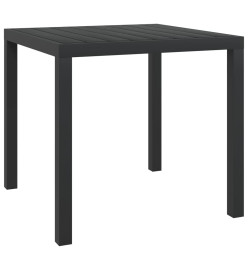 Mobilier à dîner de jardin et coussins 5pcs Résine tressée Gris