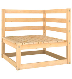 Salon de jardin 5 pcs Bois de pin massif