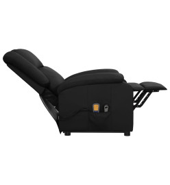 Fauteuil de massage Noir Similicuir