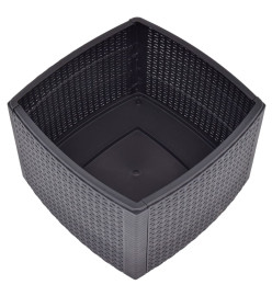 Table d'appoint Mocha 54x54x36,5 cm Plastique