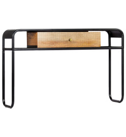 Table console 118 x 30 x 75 cm Bois de manguier massif