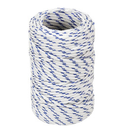 Corde de bateau Blanc 2 mm 100 m Polypropylène