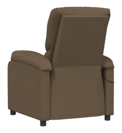 Fauteuil de massage Marron Tissu