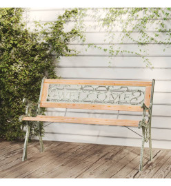 Banc de jardin 122 cm Bois de sapin massif