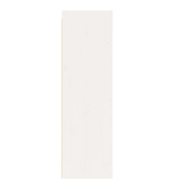 Armoire murale Blanc 30x30x100 cm Bois de pin massif