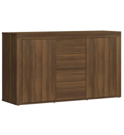 Buffet Chêne marron 120x36x69 cm Bois d'ingénierie