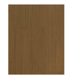 Meuble TV Marron miel 70x33x42 cm Bois de pin massif