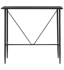 Ensemble de bar 5 pcs Tissu Noir