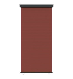 Auvent latéral de balcon 117x250 cm Marron