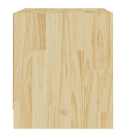 Table de chevet 40x30,5x35,5 cm bois de pin solide