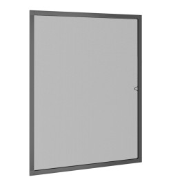 Moustiquaire pour fenêtres Anthracite 80x100 cm