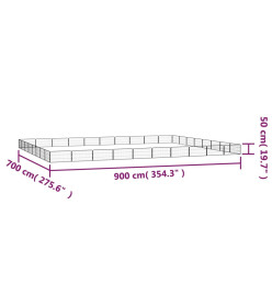 Parc pour chien 32panneaux Noir 100x50cm Acier enduit de poudre