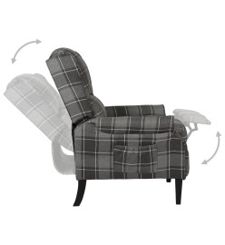 Fauteuil inclinable Gris Tissu