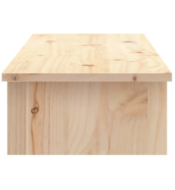 Support pour moniteur 100x27x15 cm Bois de pin solide