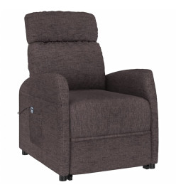 Fauteuil Marron foncé Tissu