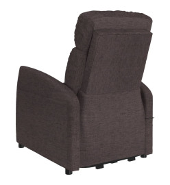 Fauteuil Marron foncé Tissu