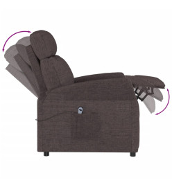 Fauteuil Marron foncé Tissu