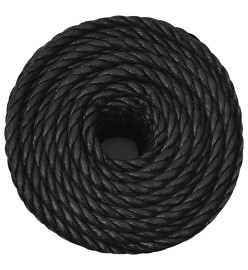 Corde de travail Noir 10 mm 250 m polypropylène