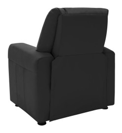 Fauteuil inclinable enfants Similicuir Noir