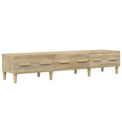 Meuble TV Chêne sonoma 150x34,5x30 cm Bois d'ingénierie