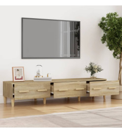 Meuble TV Chêne sonoma 150x34,5x30 cm Bois d'ingénierie