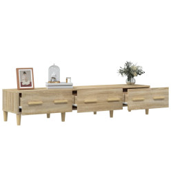 Meuble TV Chêne sonoma 150x34,5x30 cm Bois d'ingénierie